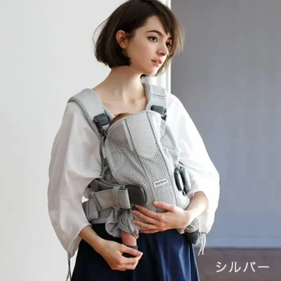 BabyBjorn ONE KAI Air ベビービョルン ベビーキャリア 抱っこ紐 メッシュ シルバー