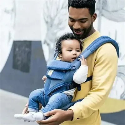 ErgoBaby エルゴベビー オムニ360 クールエア 抱っこ紐 ミッドナイトブルー