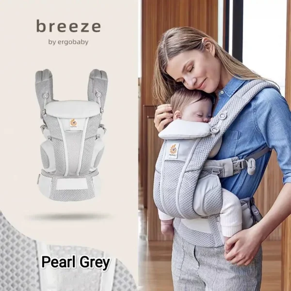 エルゴベビー 抱っこ紐 オムニブリーズ Ergobaby omni breeze パールグレー