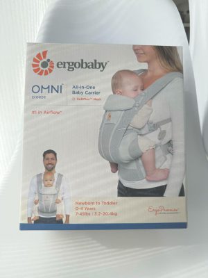 エルゴベビー オムニ ブリーズ パールグレー 抱っこ紐 Ergobaby omni breeze